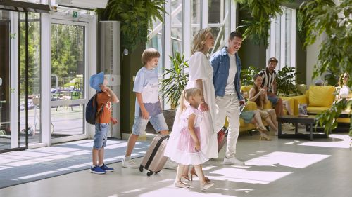 Vacation in the forest